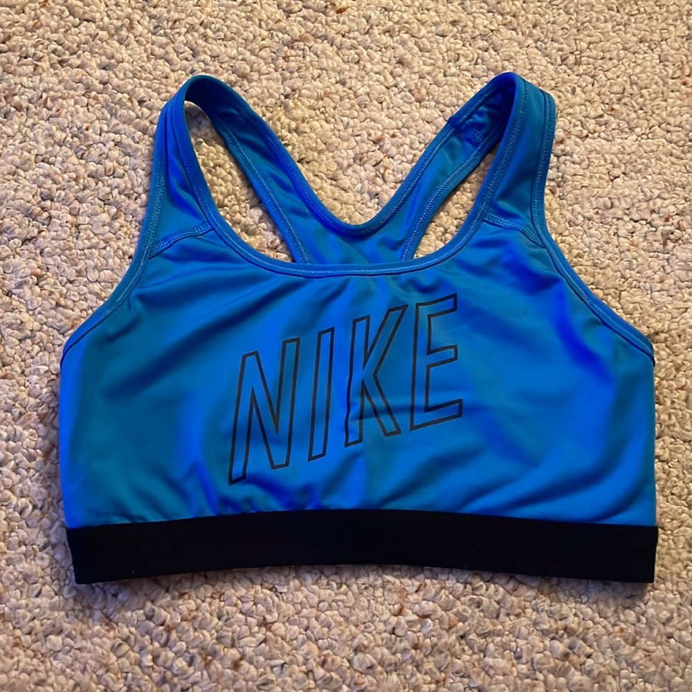 Women’s Blue Nike Sports Bra - Size Medium